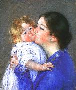 Mary Cassatt A Kiss for Baby Anne Germany oil painting artist